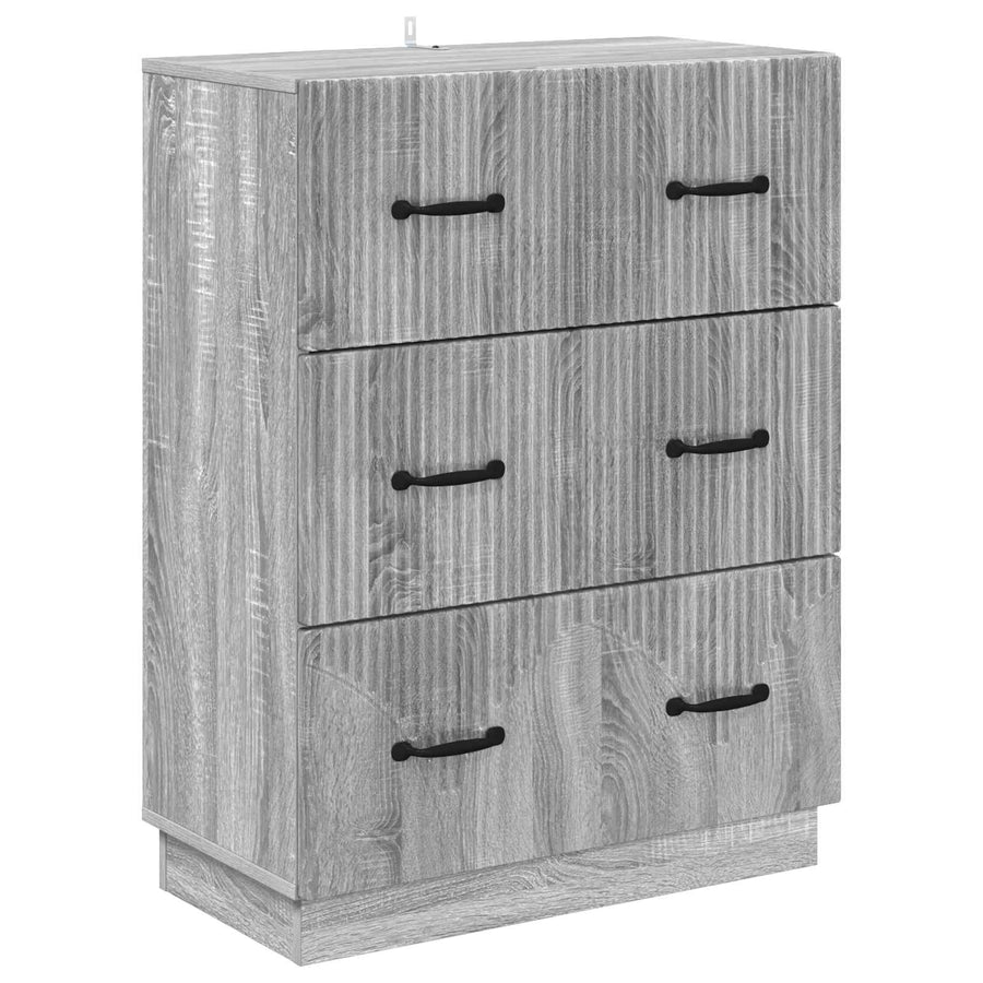 Ladenkast Grijs sonoma 66 x 34,5 x 87 cm Bewerkt hout