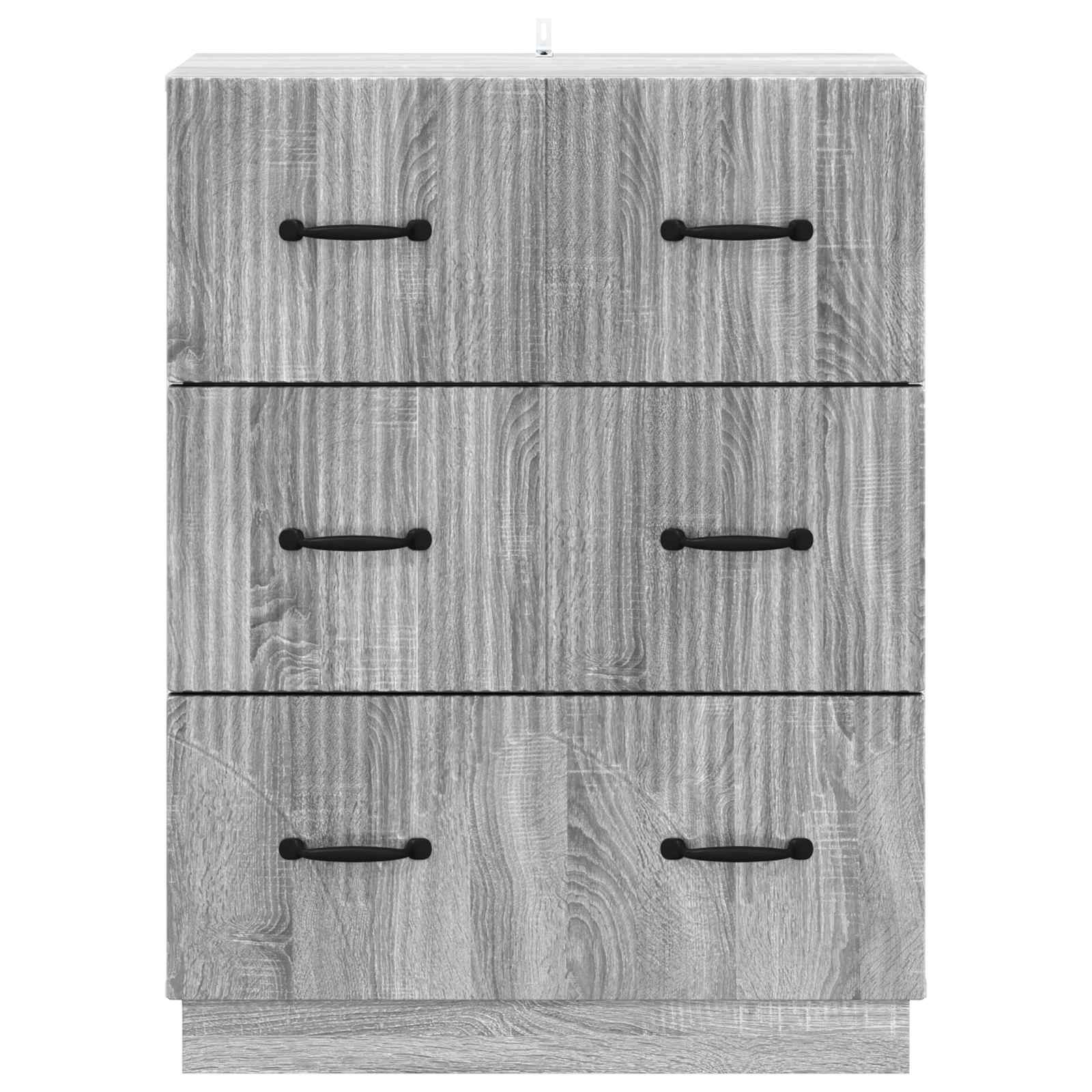 Ladenkast Grijs sonoma 66 x 34,5 x 87 cm Bewerkt hout