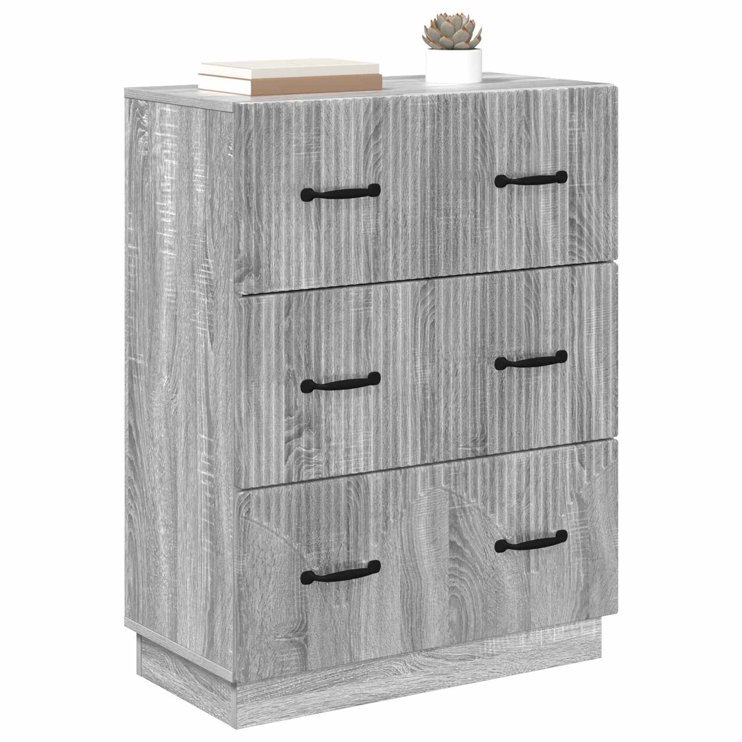 Ladenkast Grijs sonoma 66 x 34,5 x 87 cm Bewerkt hout
