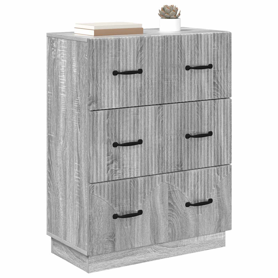Ladenkast Grijs sonoma 66 x 34,5 x 87 cm Bewerkt hout