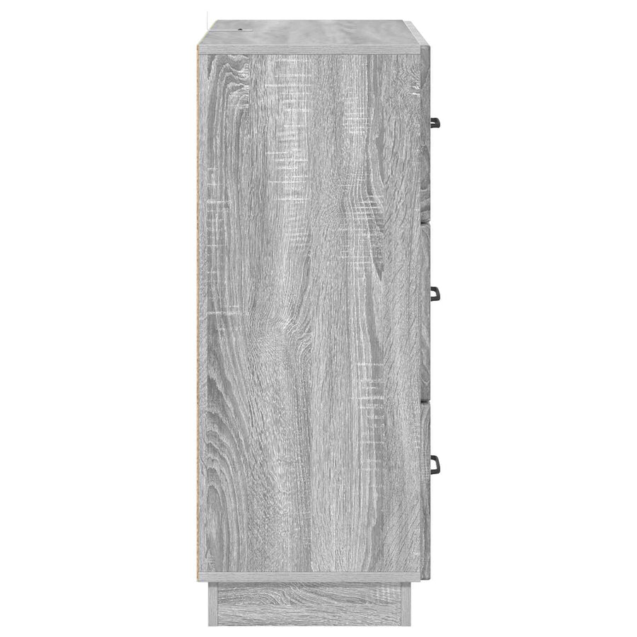 Ladenkast Grijs sonoma 66 x 34,5 x 87 cm Bewerkt hout