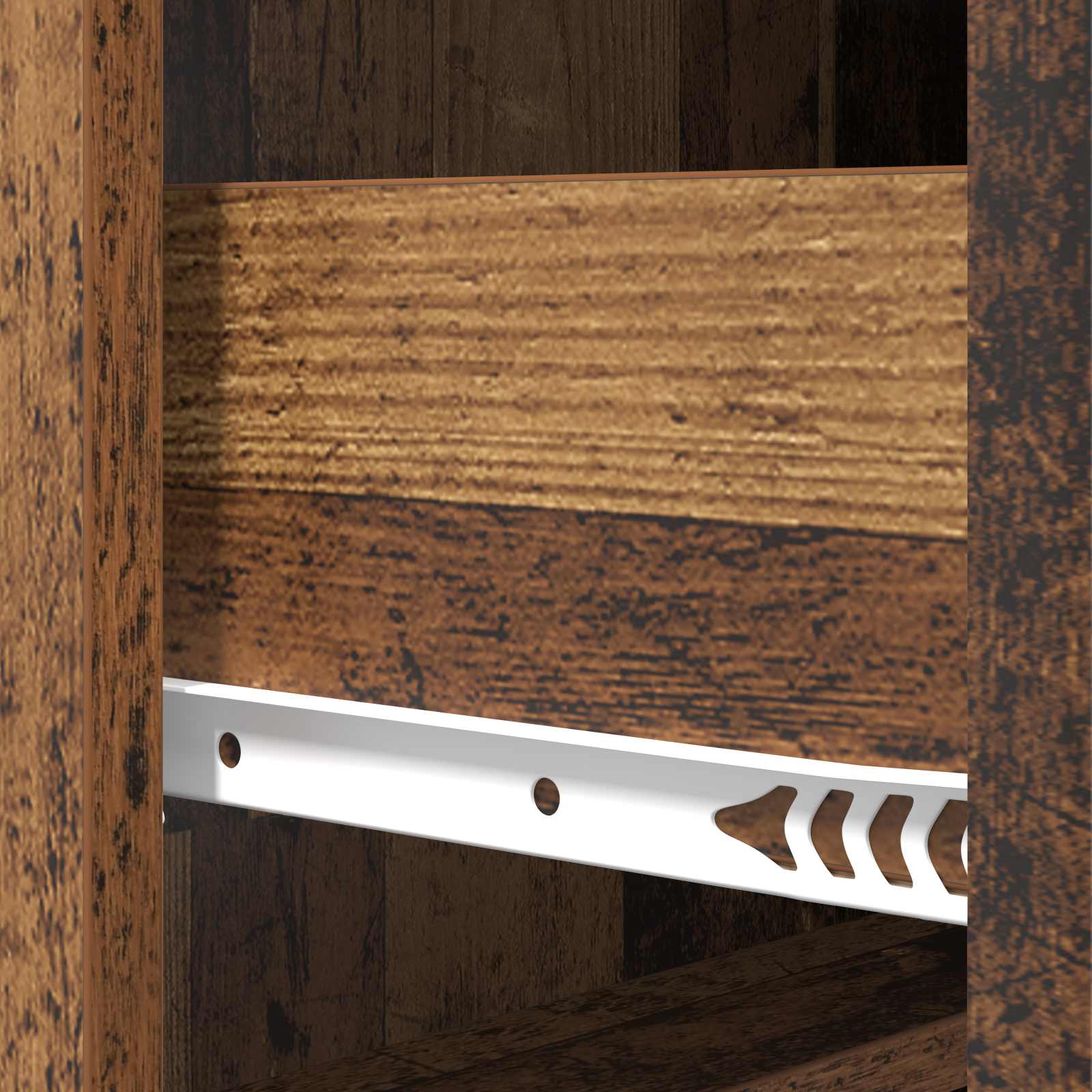 Ladenkast Oud hout 66 x 34,5 x 87 cm Bewerkt hout