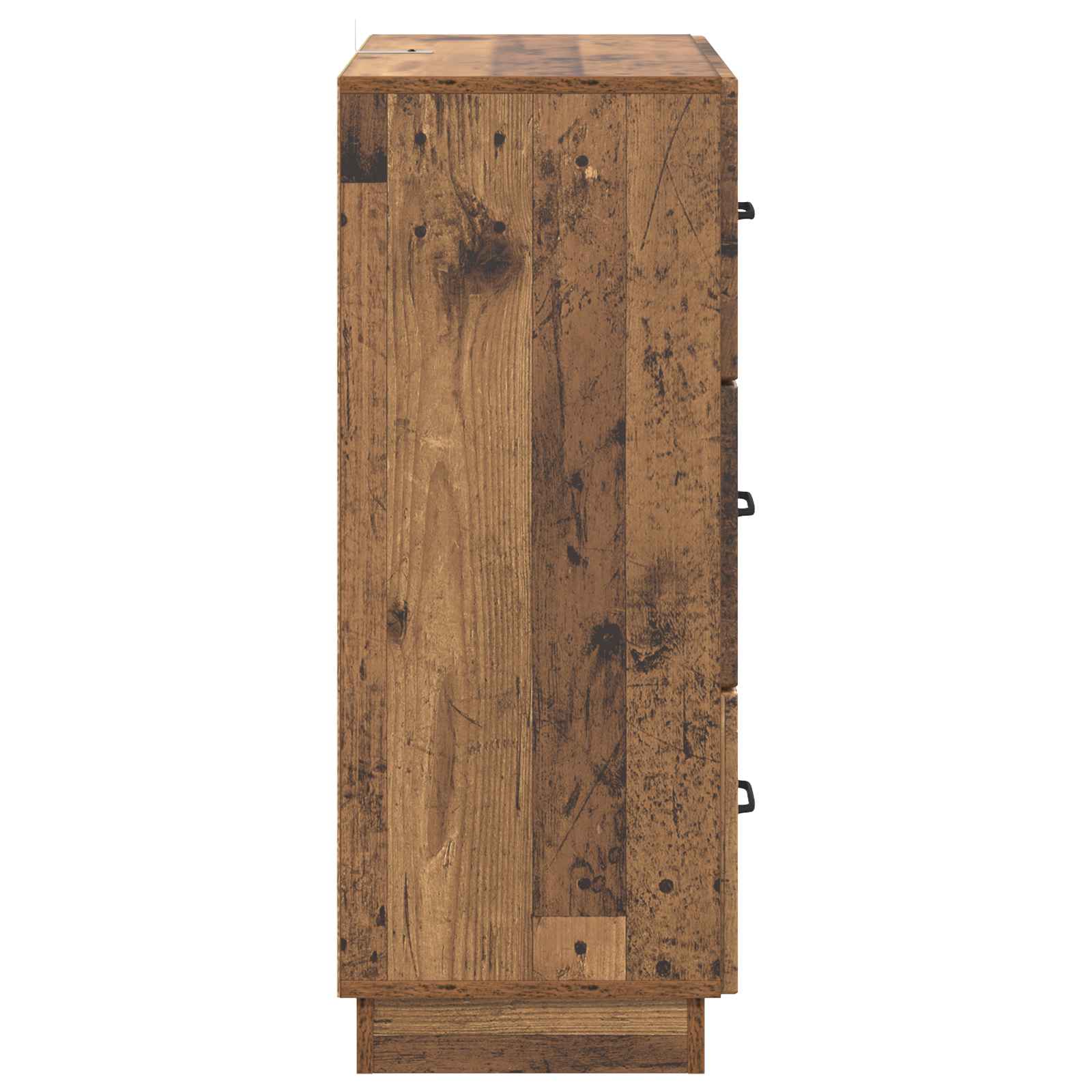 Ladenkast Oud hout 66 x 34,5 x 87 cm Bewerkt hout