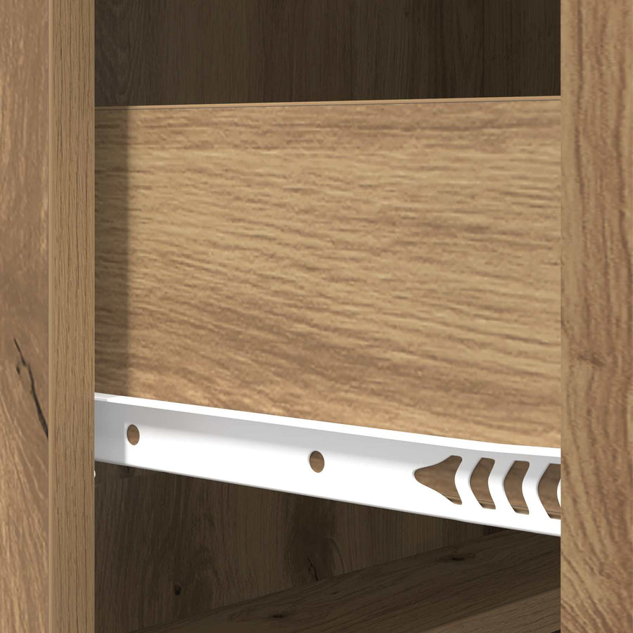 Ladenkast Artisanaal eiken 66 x 34,5 x 87 cm Bewerkt hout