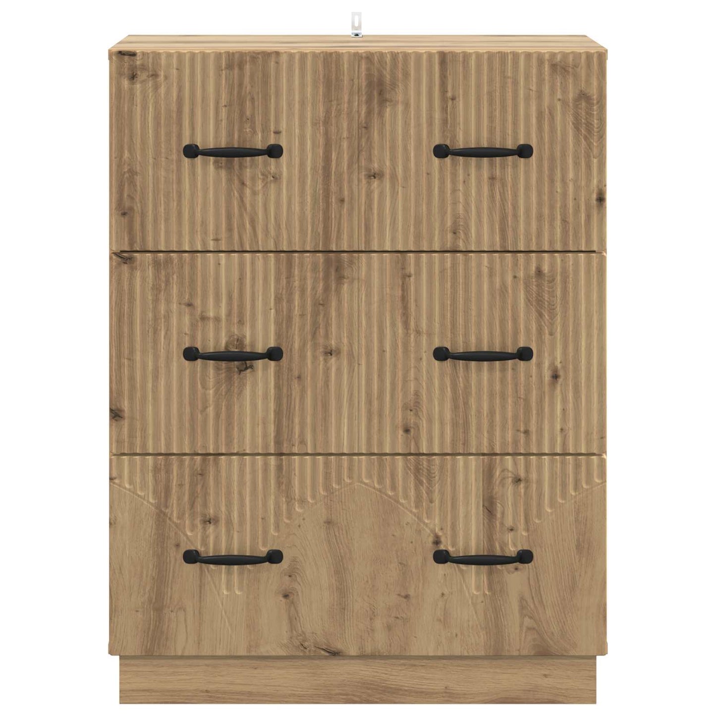 Ladenkast Artisanaal eiken 66 x 34,5 x 87 cm Bewerkt hout