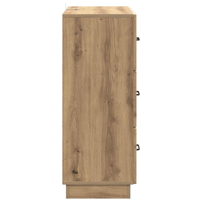 Ladenkast Artisanaal eiken 66 x 34,5 x 87 cm Bewerkt hout