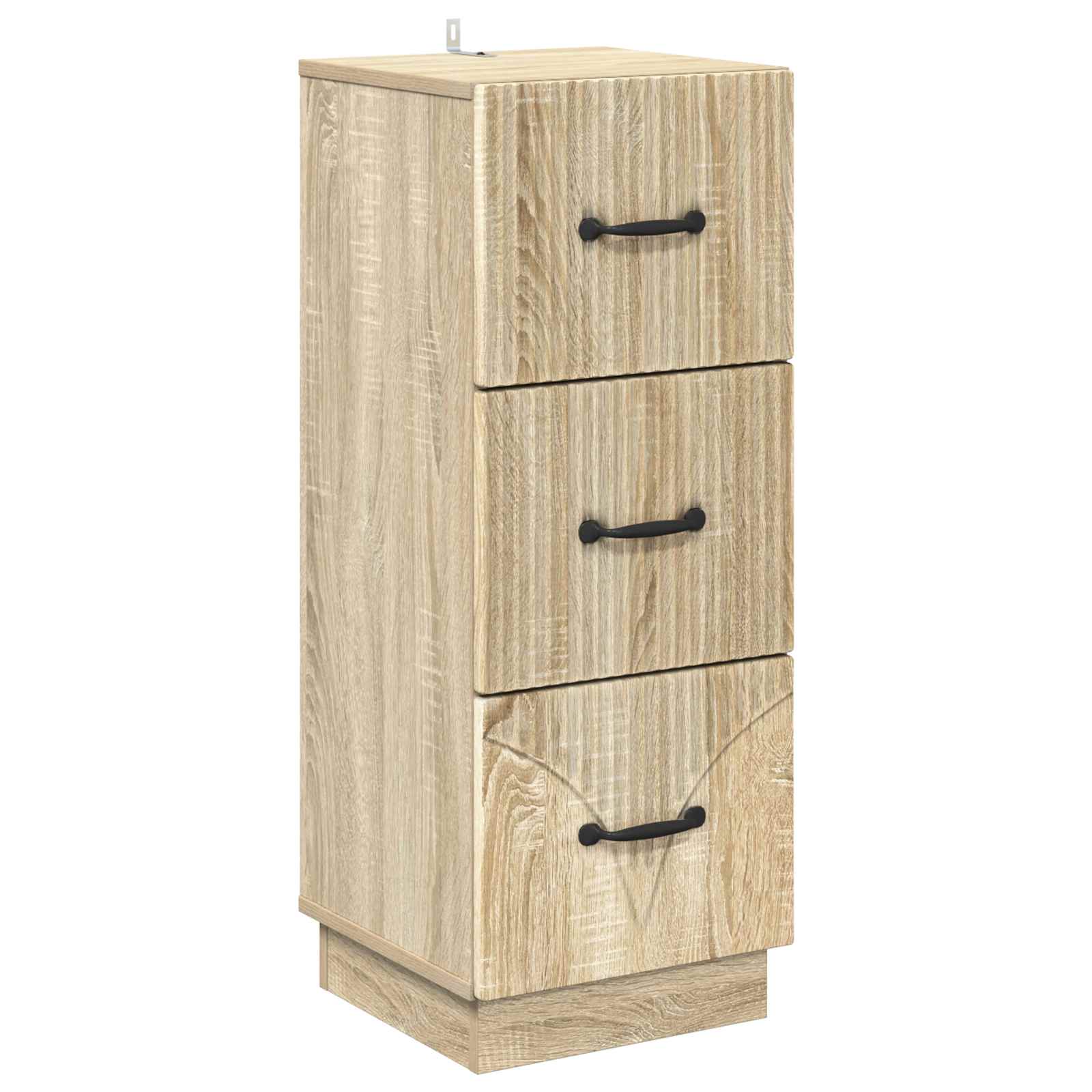Ladenkast Sonoma Eiken 33 x 34,5 x 87 cm Bewerkt hout