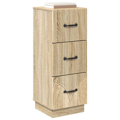 Ladenkast Sonoma Eiken 33 x 34,5 x 87 cm Bewerkt hout