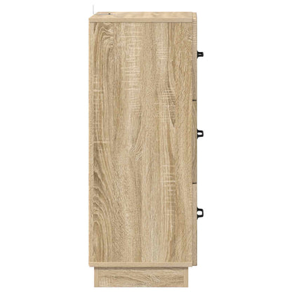 Ladenkast Sonoma Eiken 33 x 34,5 x 87 cm Bewerkt hout