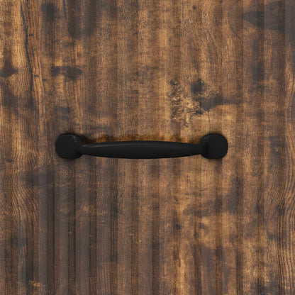 Ladenkast Gerookt eiken 33 x 34,5 x 87 cm Bewerkt hout