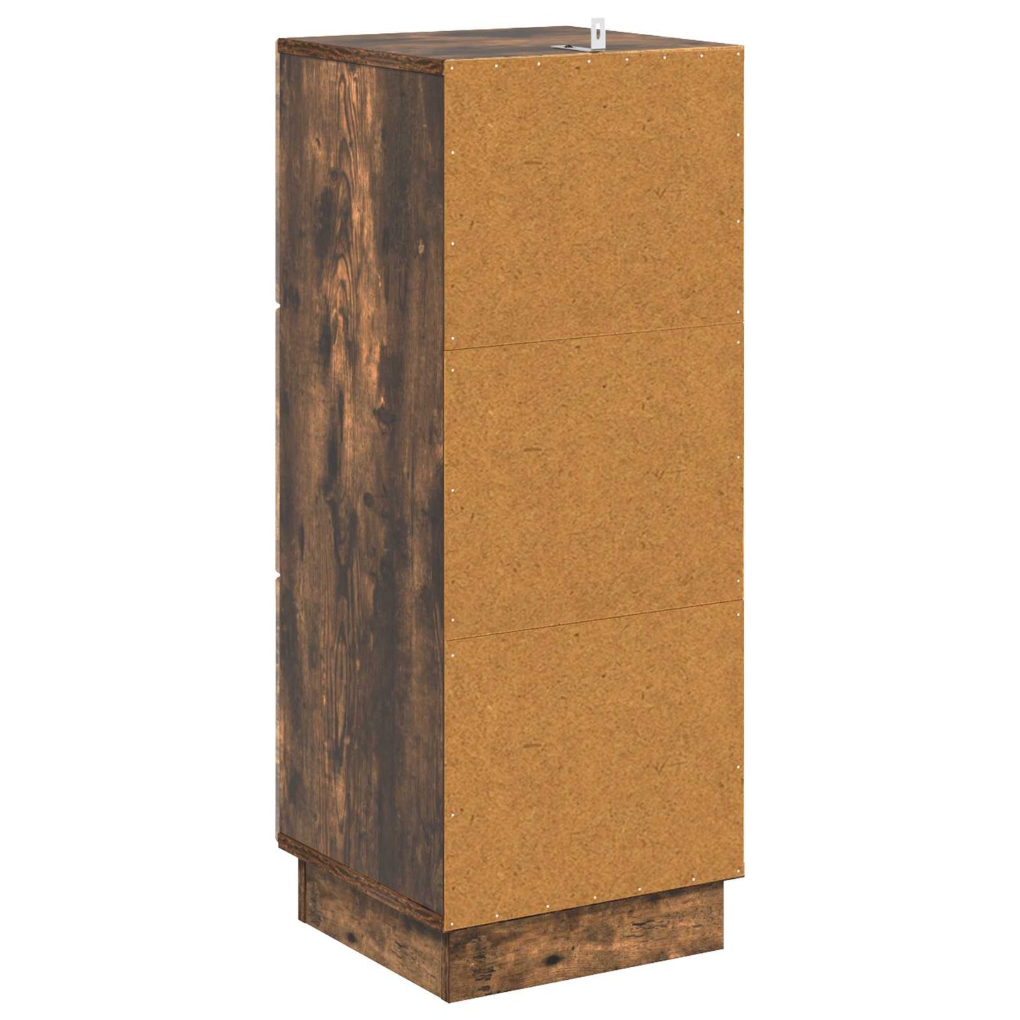 Ladenkast Gerookt eiken 33 x 34,5 x 87 cm Bewerkt hout