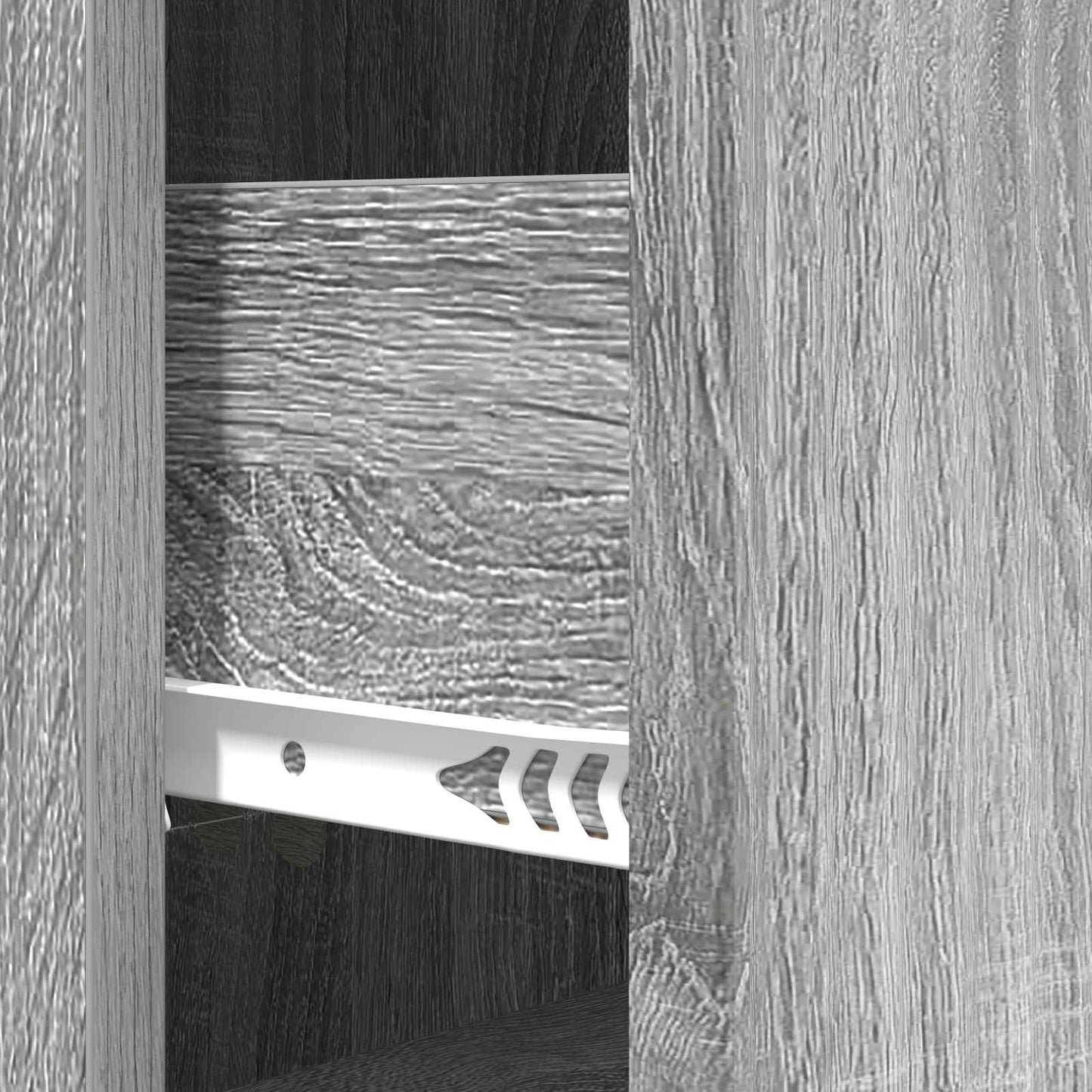 Ladenkast Grijs sonoma 33 x 34,5 x 87 cm Bewerkt hout