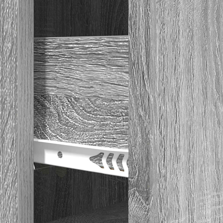 Ladenkast Grijs sonoma 33 x 34,5 x 87 cm Bewerkt hout