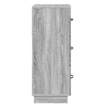Ladenkast Grijs sonoma 33 x 34,5 x 87 cm Bewerkt hout