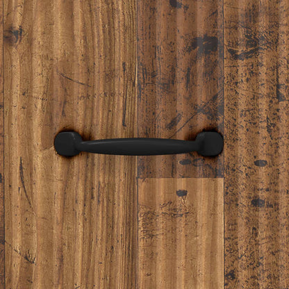 Ladenkast Oud hout 33 x 34,5 x 87 cm Bewerkt hout