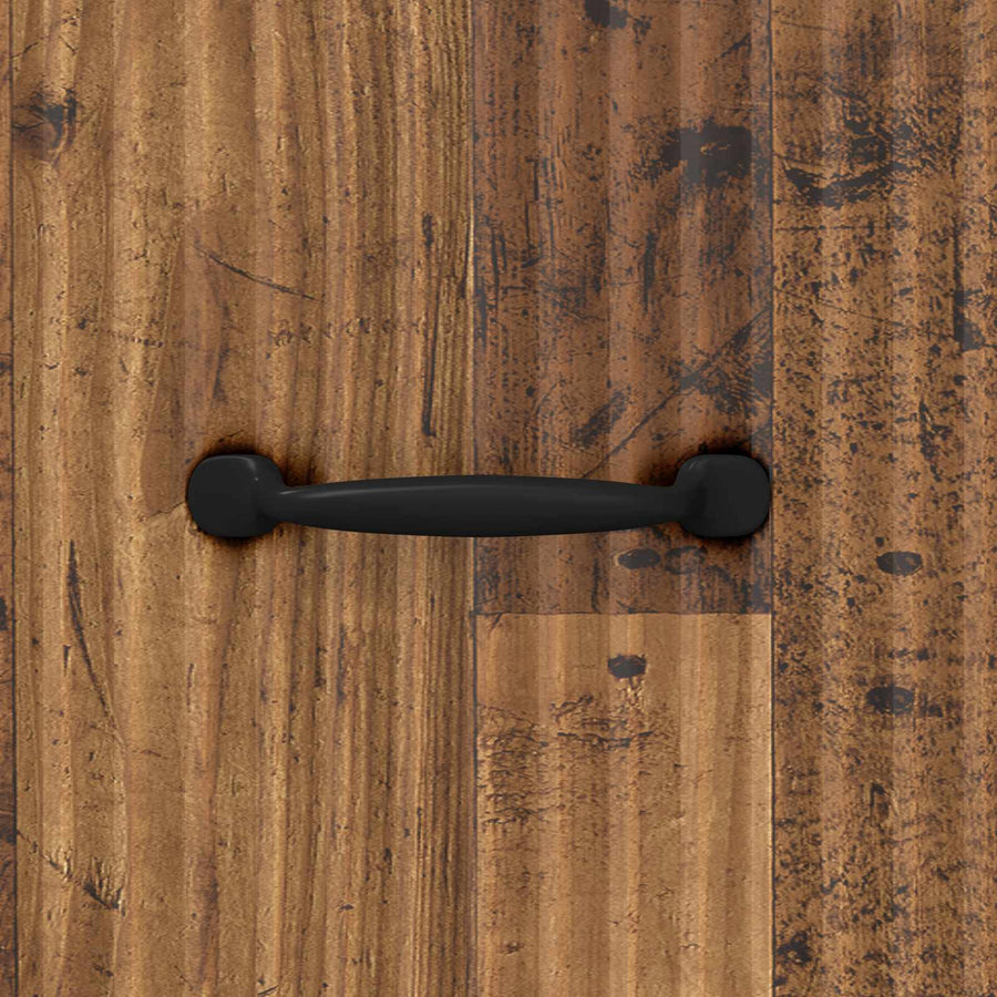 Ladenkast Oud hout 33 x 34,5 x 87 cm Bewerkt hout