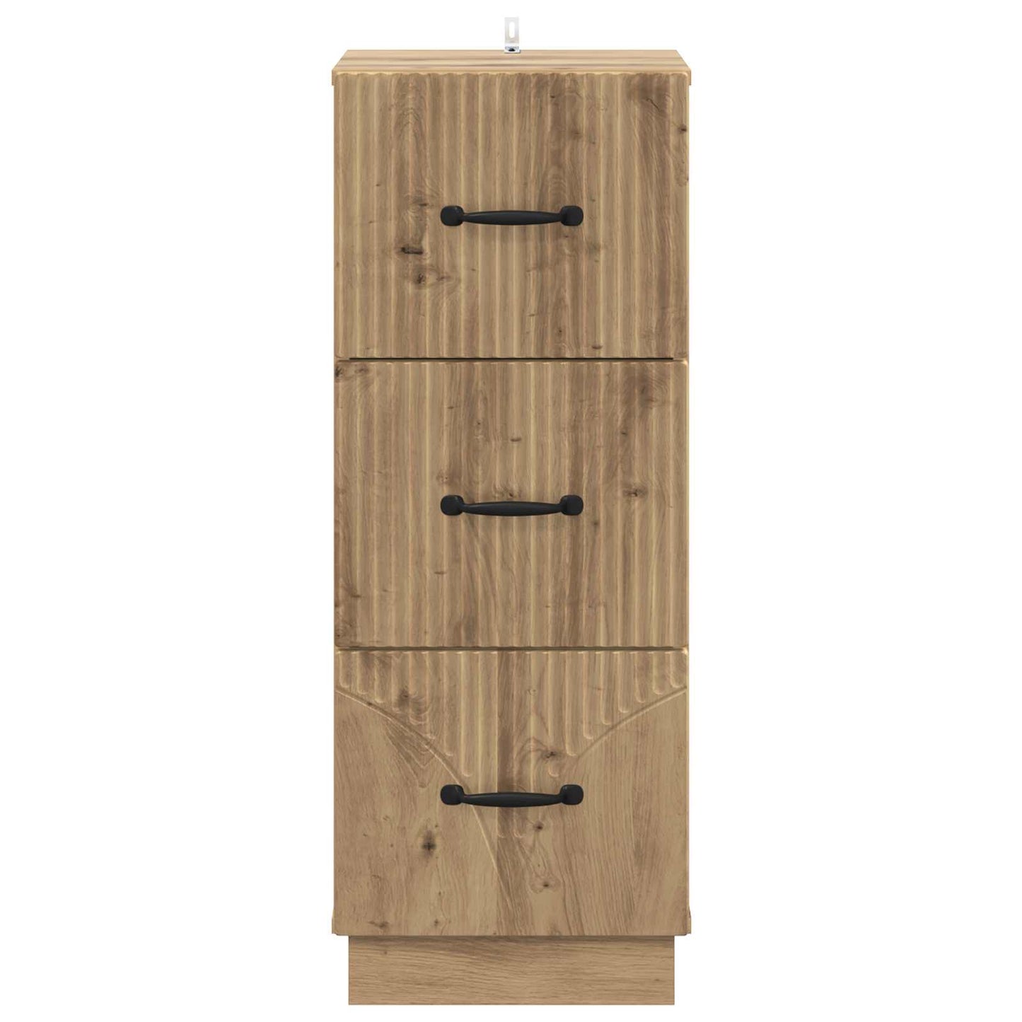 Ladenkast Artisanaal eiken 33 x 34,5 x 87 cm Bewerkt hout