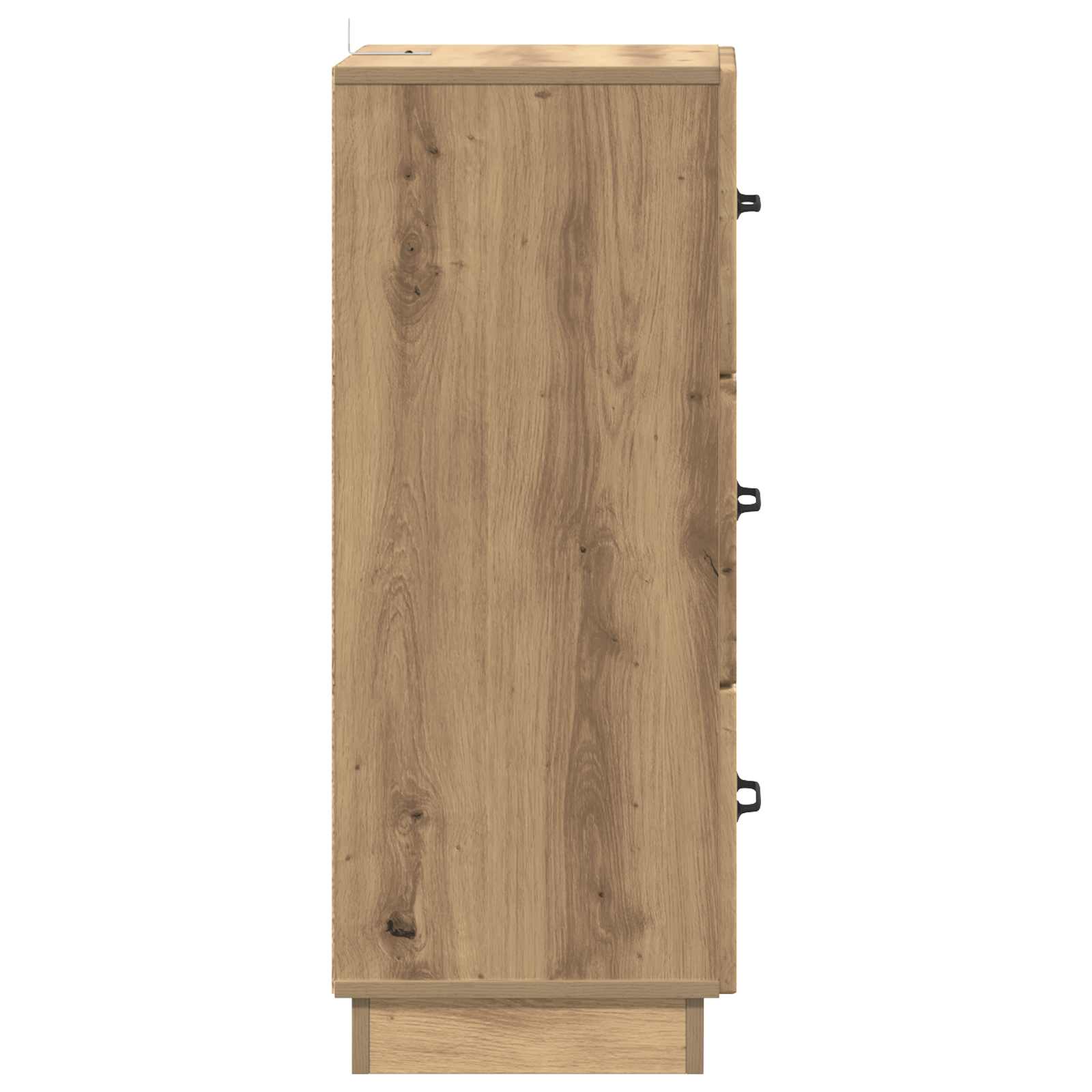 Ladenkast Artisanaal eiken 33 x 34,5 x 87 cm Bewerkt hout