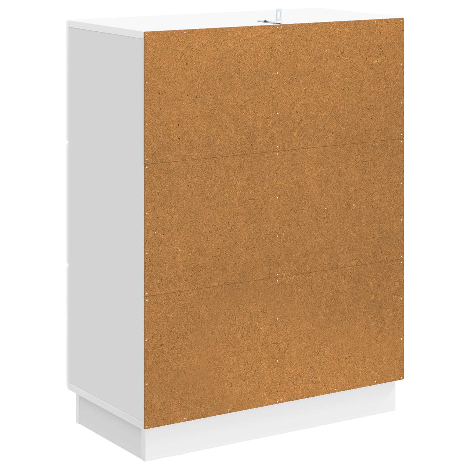 Dressoir met lade Hoogglans Wit 66 x 34,5 x 87 cm Bewerkt hout