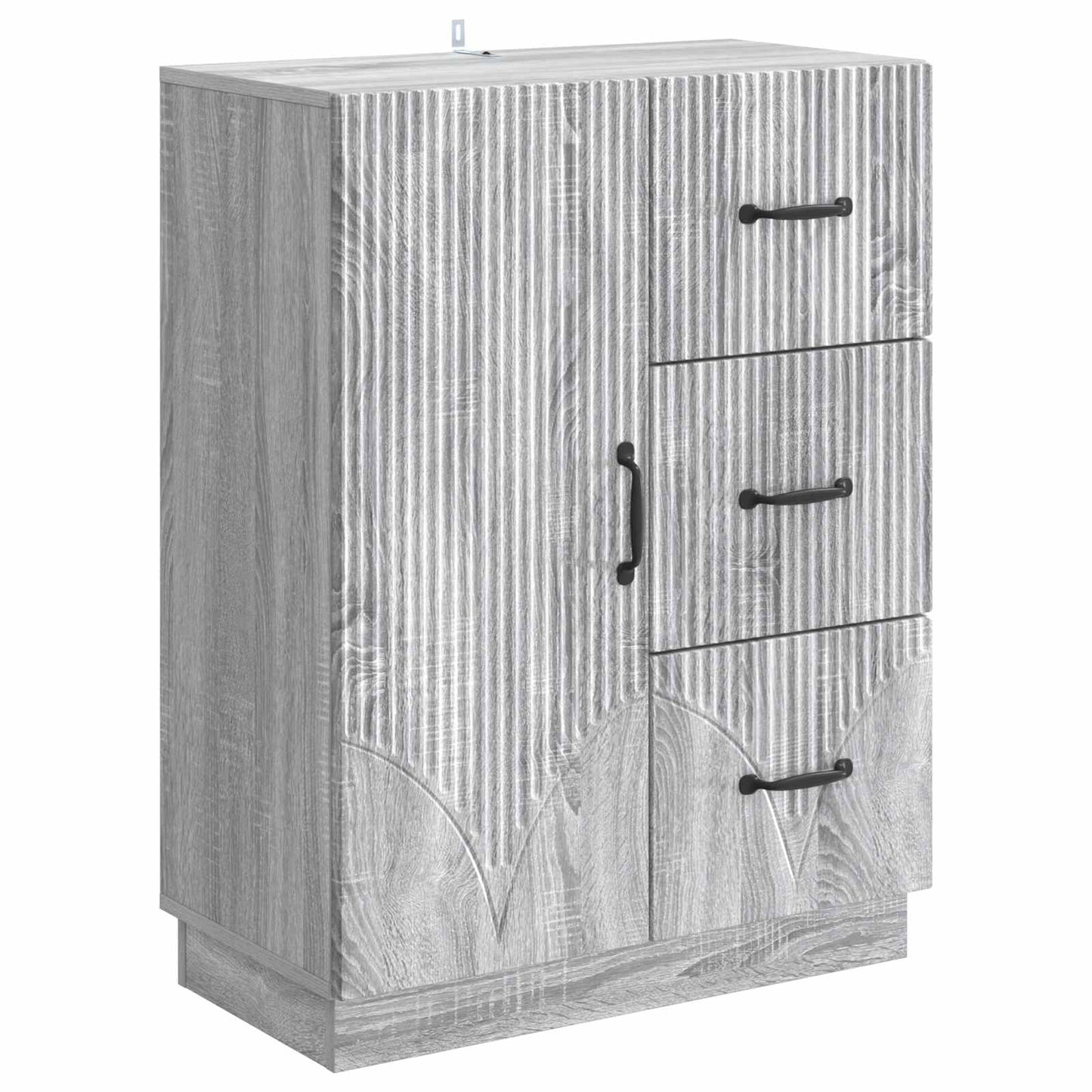 Dressoir met lade Grijs sonoma 66 x 34,5 x 87 cm Bewerkt hout