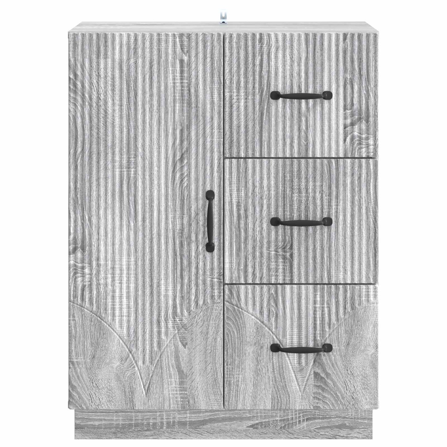 Dressoir met lade Grijs sonoma 66 x 34,5 x 87 cm Bewerkt hout