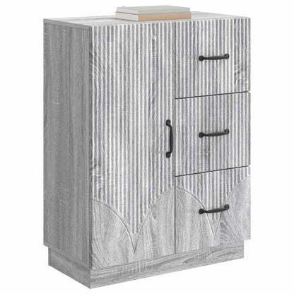 Dressoir met lade Grijs sonoma 66 x 34,5 x 87 cm Bewerkt hout