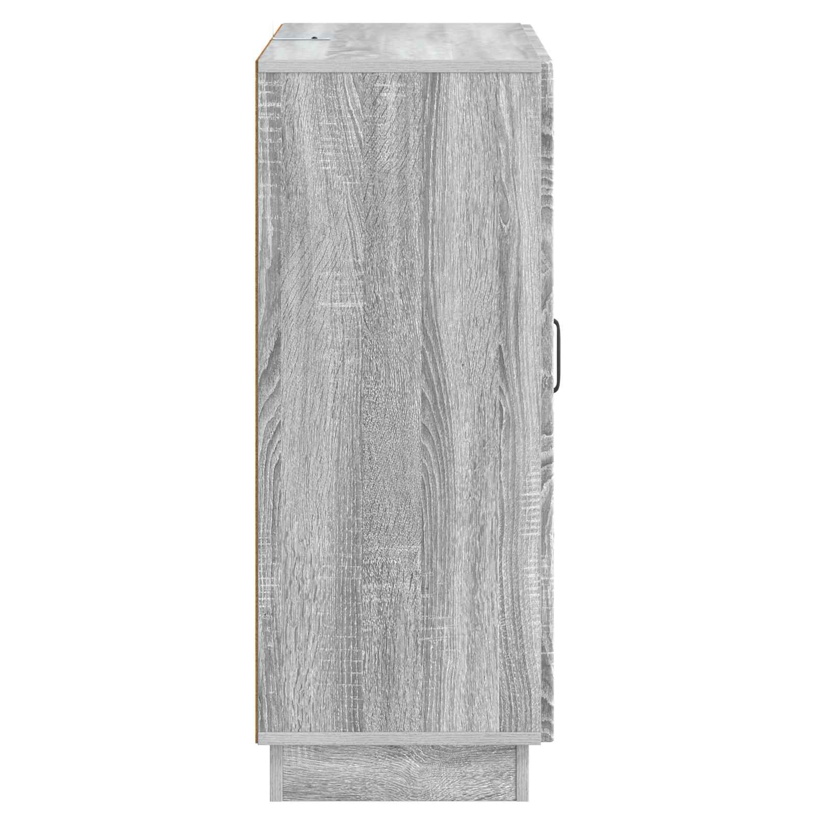Dressoir met lade Grijs sonoma 66 x 34,5 x 87 cm Bewerkt hout