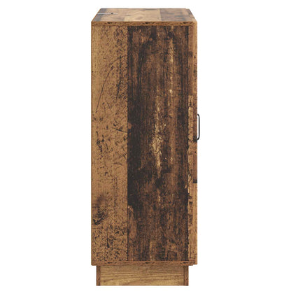 Dressoir met lade Oud hout 66 x 34,5 x 87 cm Bewerkt hout