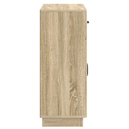 Dressoir met lade Sonoma Eiken 66 x 34,5 x 87 cm Bewerkt hout