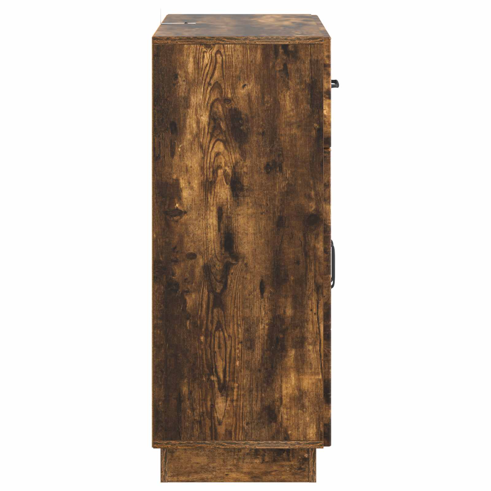 Dressoir met lade Gerookt eiken 66 x 34,5 x 87 cm Bewerkt hout