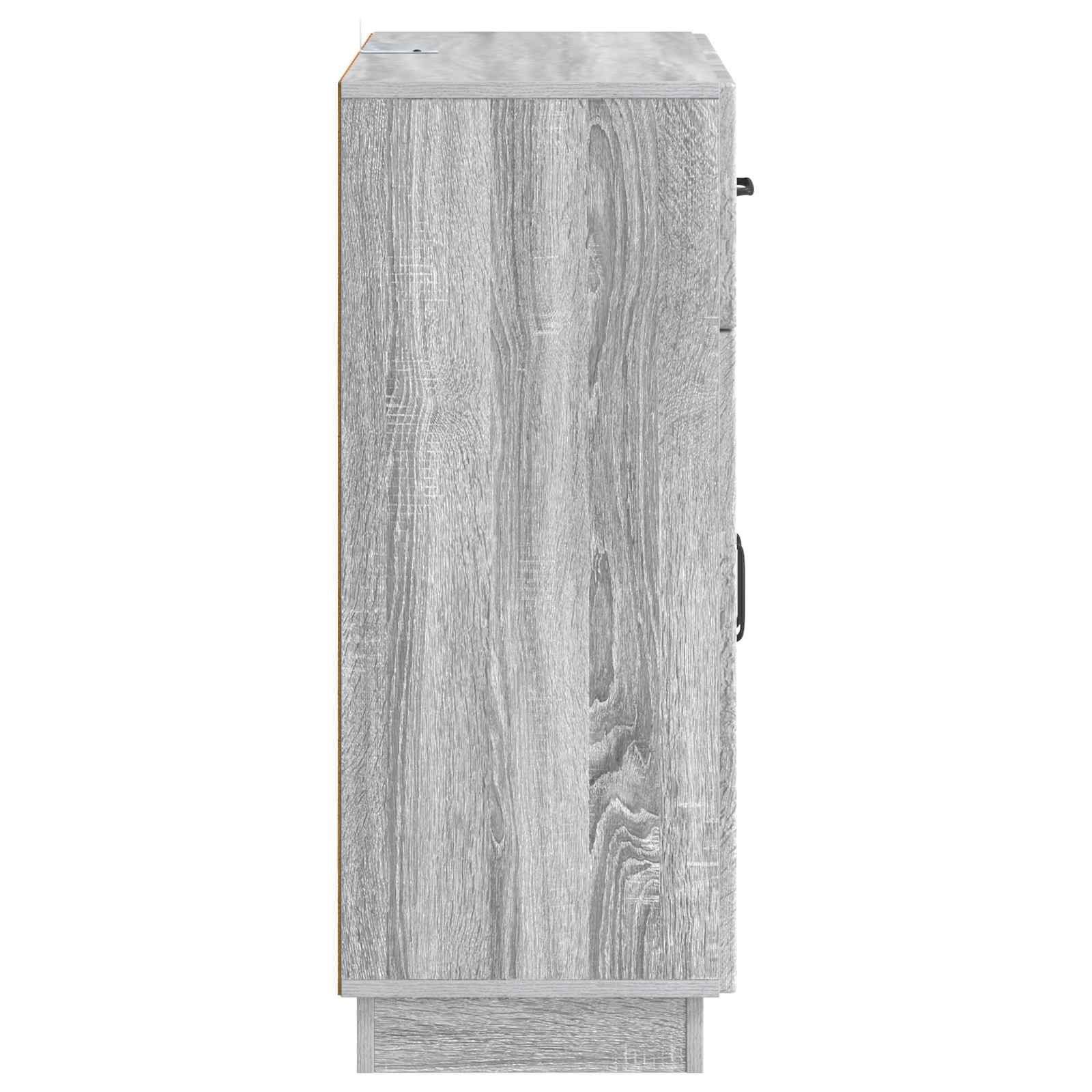 Dressoir met lade Grijs sonoma 66 x 34,5 x 87 cm Bewerkt hout