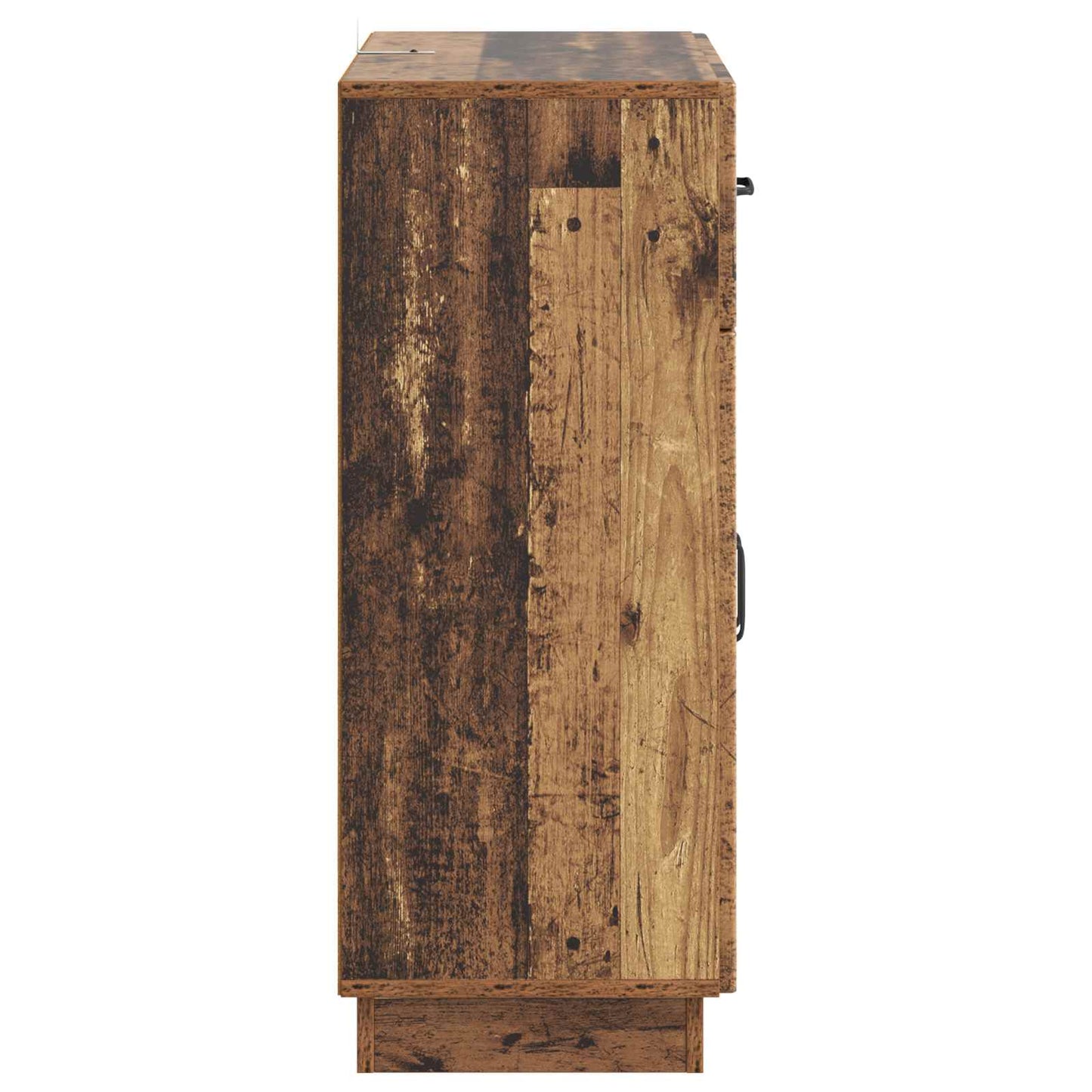 Dressoir met lade Oud hout 66 x 34,5 x 87 cm Bewerkt hout