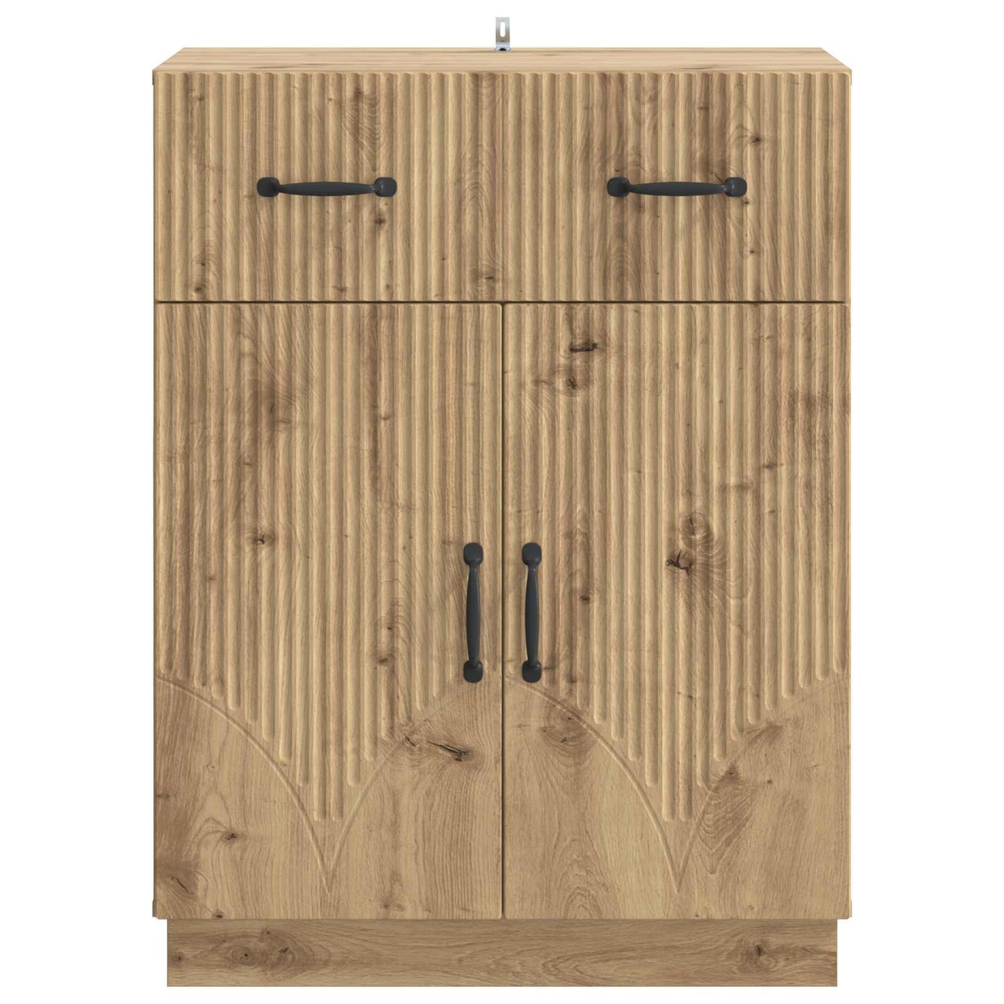 Dressoir Artisanaal eiken 66 x 34,5 x 87 cm Bewerkt hout