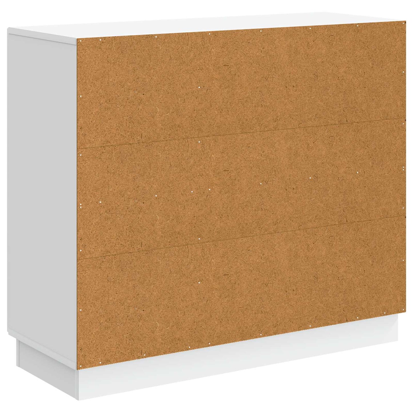 Dressoir Wit 89 x 34,5 x 77 cm Bewerkt hout
