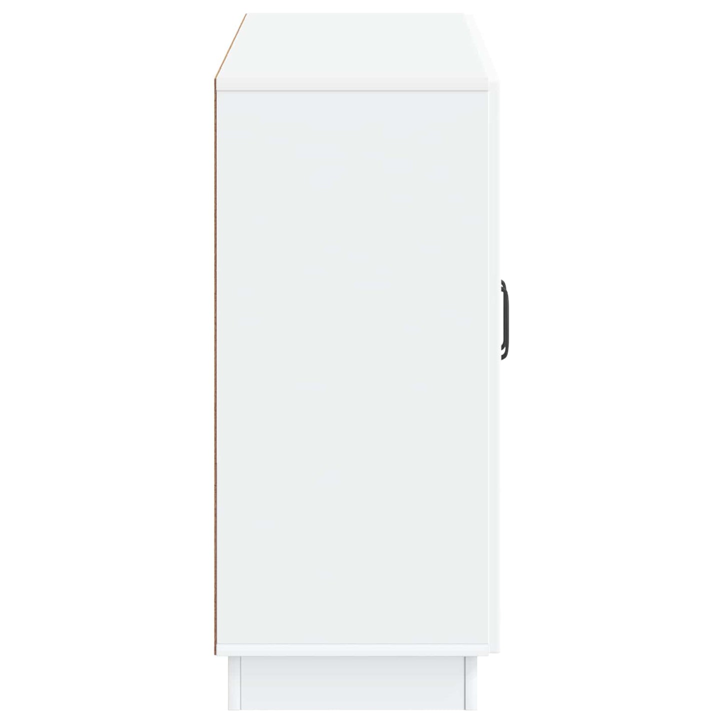 Dressoir Wit 89 x 34,5 x 77 cm Bewerkt hout