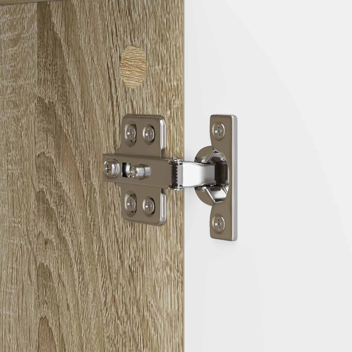 Dressoir Sonoma Eiken 89 x 34,5 x 77 cm Bewerkt hout