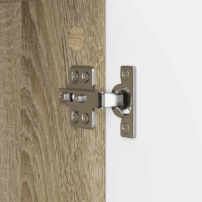 Dressoir Sonoma Eiken 89 x 34,5 x 77 cm Bewerkt hout