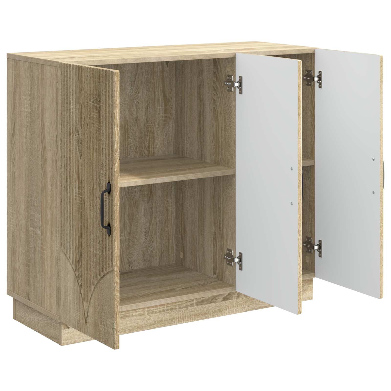 Dressoir Sonoma Eiken 89 x 34,5 x 77 cm Bewerkt hout