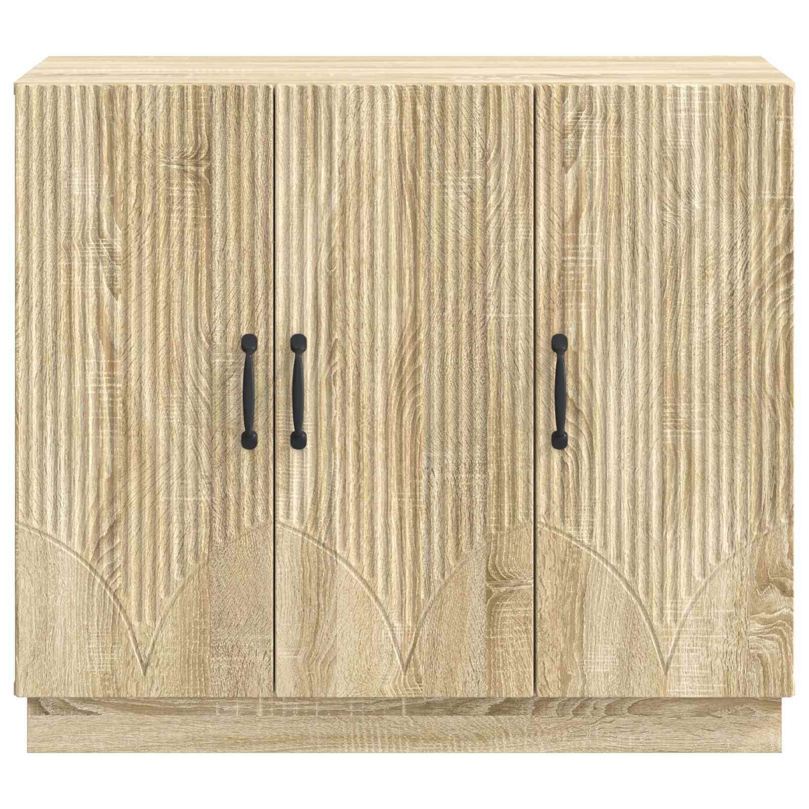 Dressoir Sonoma Eiken 89 x 34,5 x 77 cm Bewerkt hout