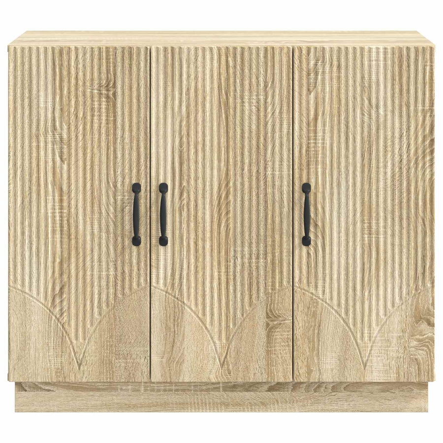 Dressoir Sonoma Eiken 89 x 34,5 x 77 cm Bewerkt hout
