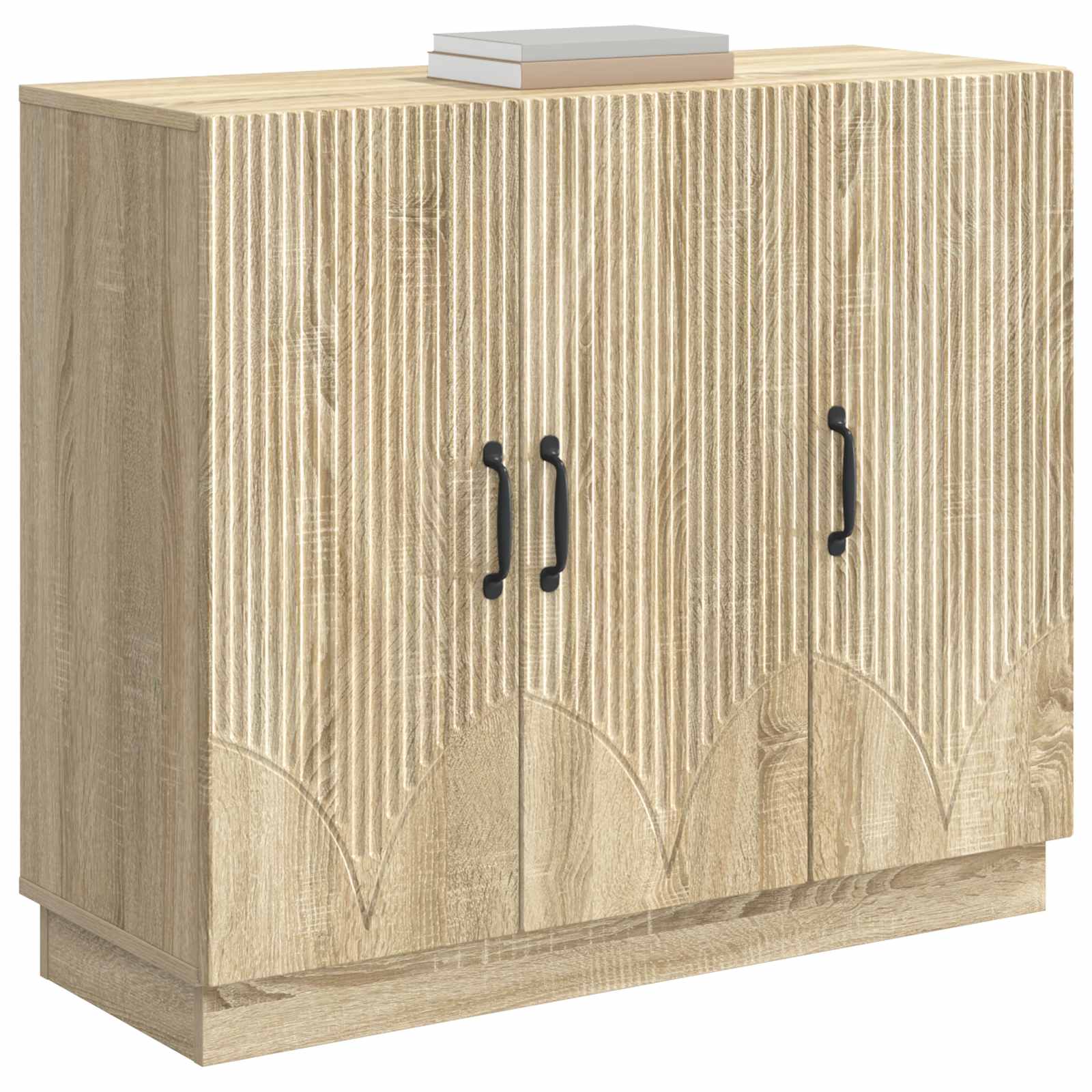 Dressoir Sonoma Eiken 89 x 34,5 x 77 cm Bewerkt hout