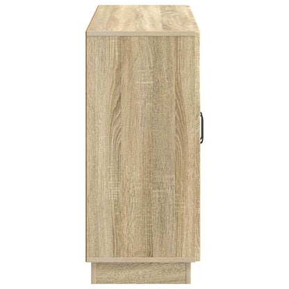 Dressoir Sonoma Eiken 89 x 34,5 x 77 cm Bewerkt hout