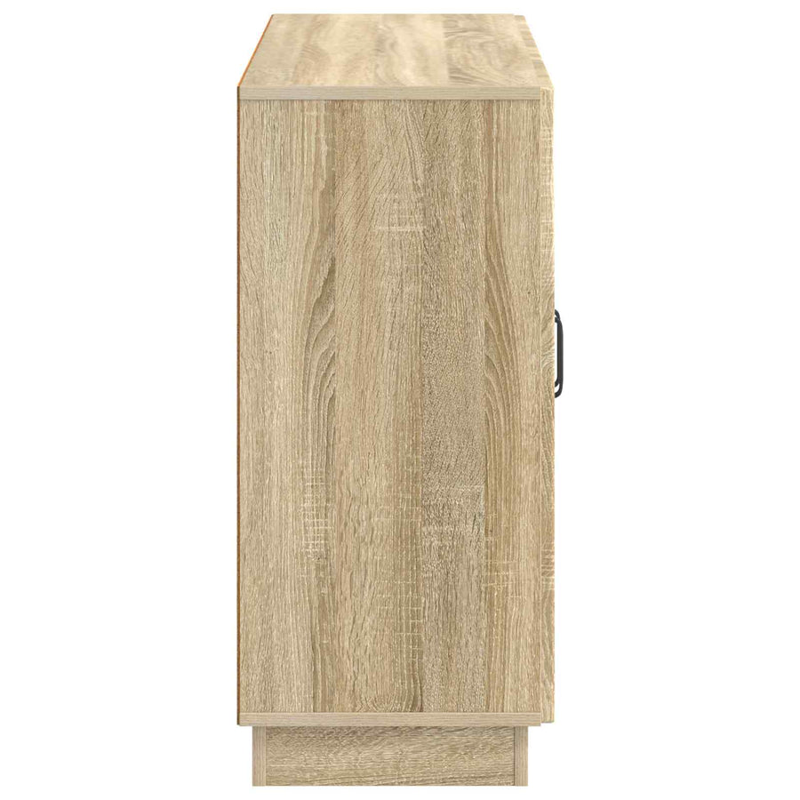 Dressoir Sonoma Eiken 89 x 34,5 x 77 cm Bewerkt hout
