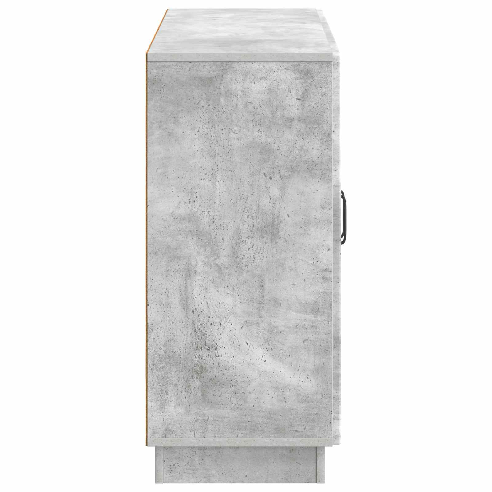 Dressoir Betongrijs 89 x 34,5 x 77 cm Bewerkt hout