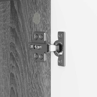 Dressoir Grijs sonoma 89 x 34,5 x 77 cm Bewerkt hout