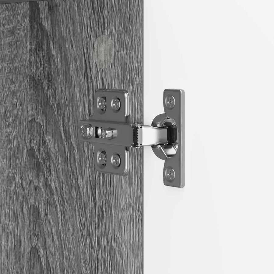 Dressoir Grijs sonoma 89 x 34,5 x 77 cm Bewerkt hout