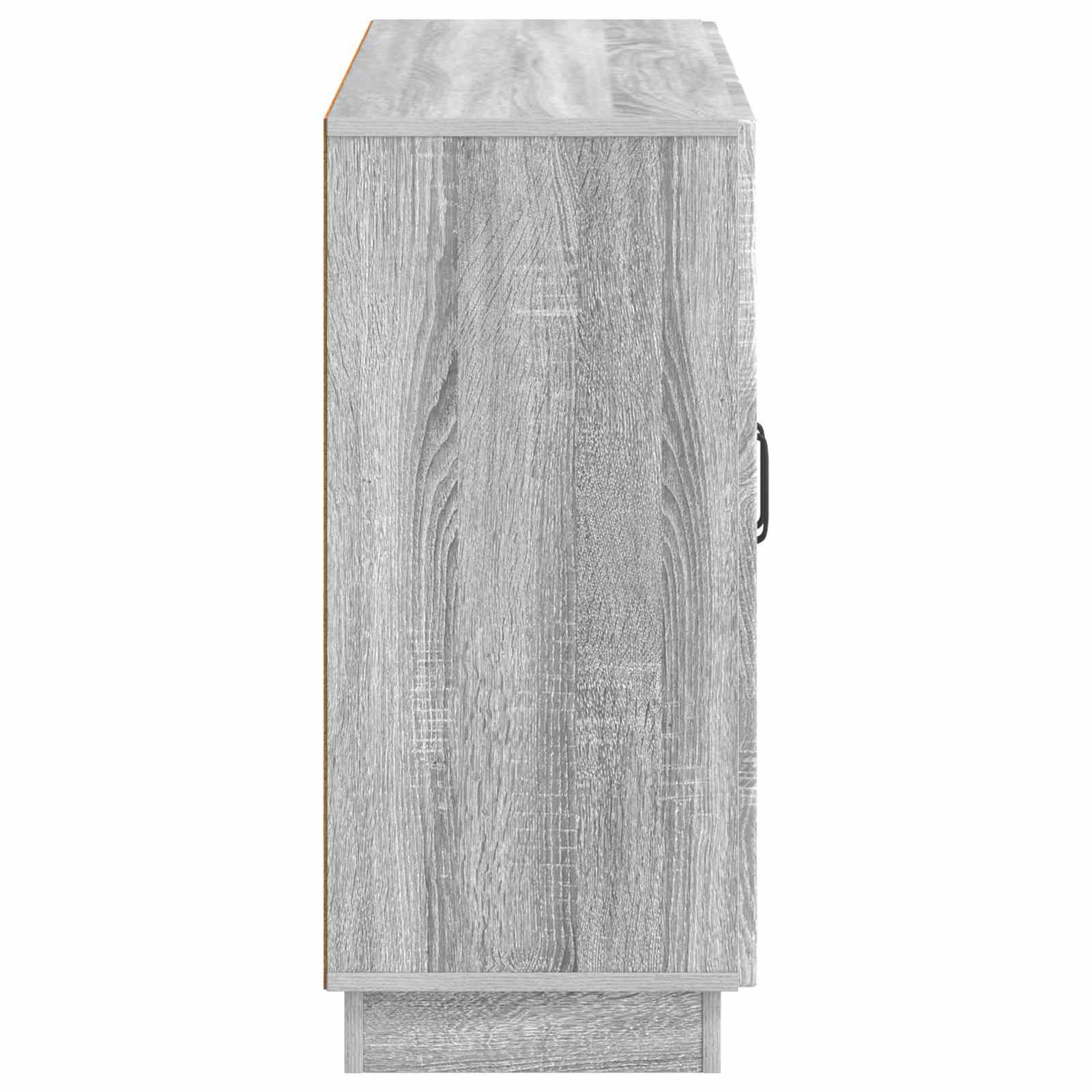Dressoir Grijs sonoma 89 x 34,5 x 77 cm Bewerkt hout