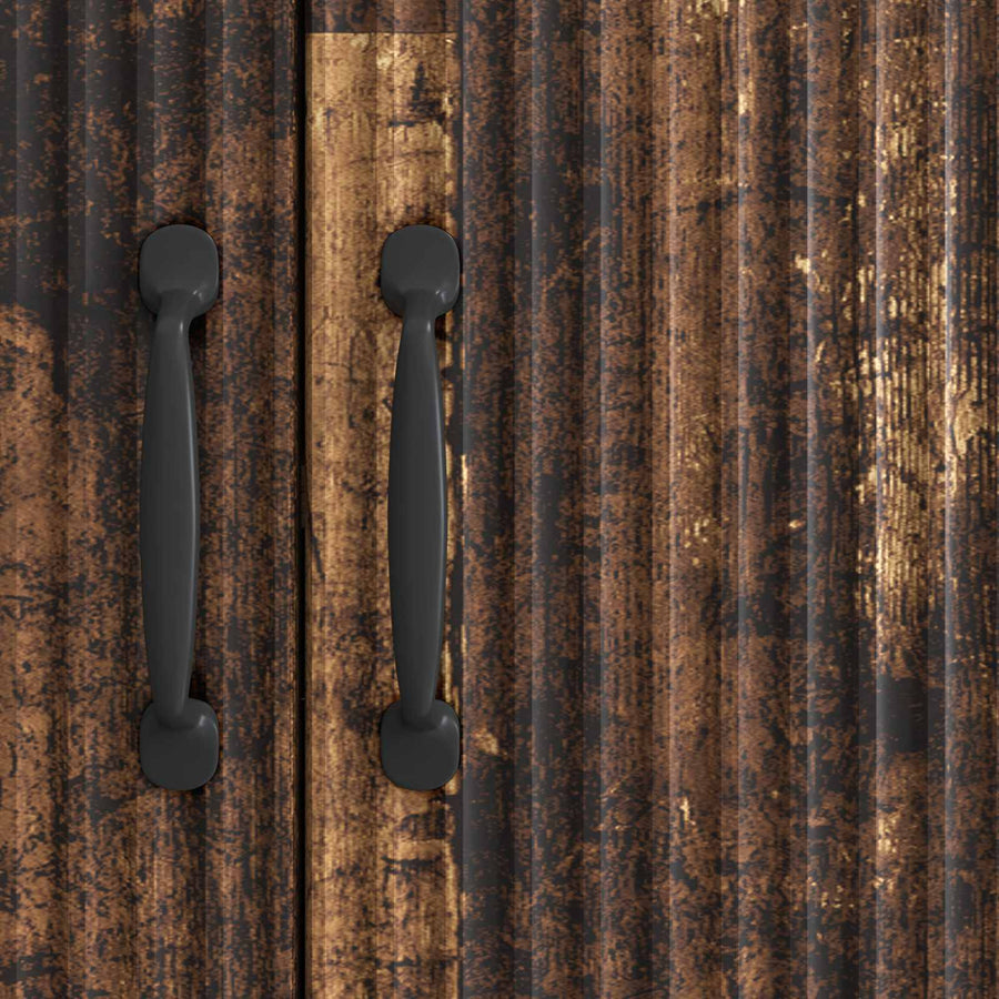Dressoir Oud hout 89 x 34,5 x 77 cm Bewerkt hout