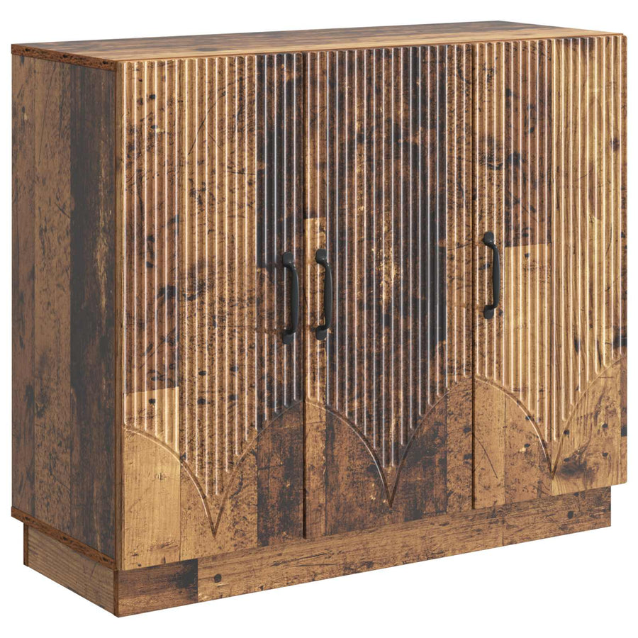 Dressoir Oud hout 89 x 34,5 x 77 cm Bewerkt hout