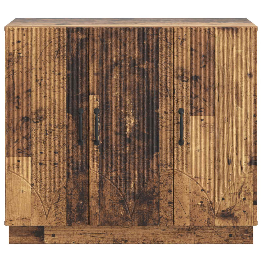 Dressoir Oud hout 89 x 34,5 x 77 cm Bewerkt hout